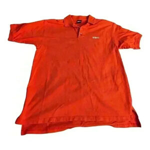 ESPN Red Men’s Large Short Sleeve Polo Sport Shirt